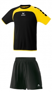 10er Trikot/Hosen Set CARRARA 1/4 Arm Erima